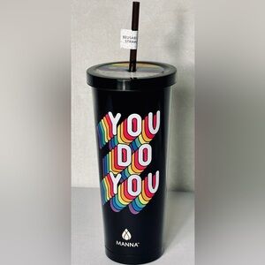 New Manna 24 oz./709 ML Double Walled Insulated Stainless Steel ‘You Do You’